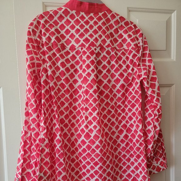 NWT's Coach Pink Diamond Beach Tunic - Picture 3 of 4